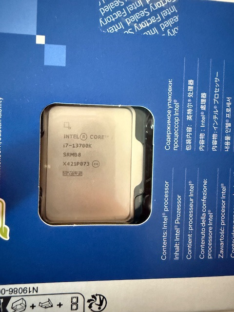 CPU intel Core i7-13700K BOX NEW Intel Core i7-13700K (5.4GHz, 16Cores, LGA 1700) Box