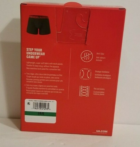 Under Armour Men's Size XL UA Tech Boxerjock 2-Pack 6" NIP Choose Color - Picture 8 of 8