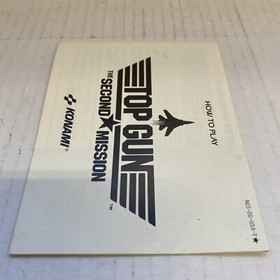 Top Gun Second Mission NES Manual Env&iacute;o Gratis