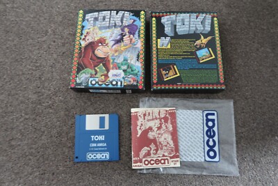 Toki By Ocean ~ Originalverpacktes Amiga Spiel GC