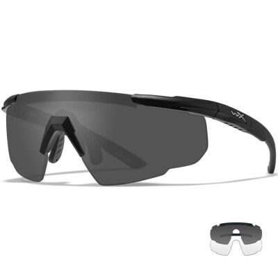 Wiley X Saber Advanced Brille 3 Spare Bruchsicher UV Linsees Matt Schwarz Rahmen