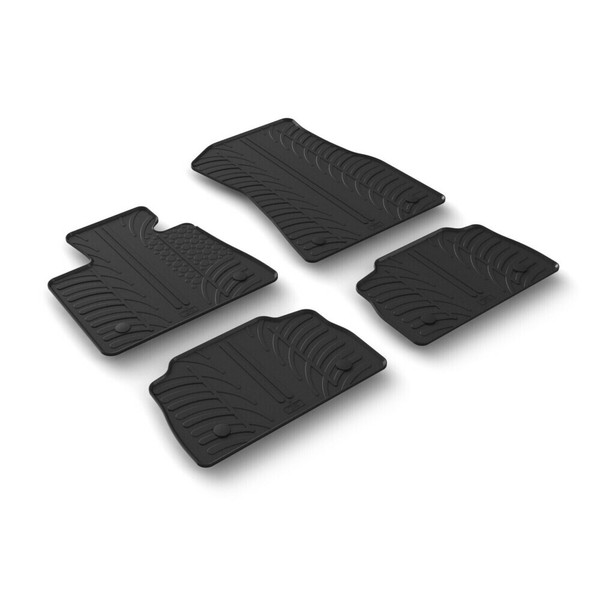 Set FußMatten Nach Maß Aus Gummi FüR Bmw X6 (G06) Automatisch Ab 2019-image