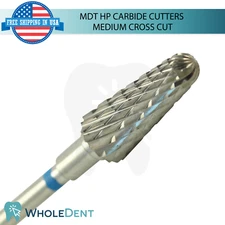 Dental MDT HP Carbide Cutters Medium Cross Cut Bur Lab Application Tool