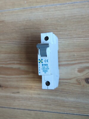 Clipsal TSB-116 B16 16A MCB 10kA KOSTENLOSER VERSAND, SCHNELLER VERSAND