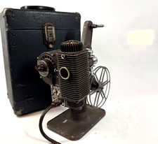 REVERE Camera Company Model 80 Reel 8mm Film Strip Projector Portable Case WORKS