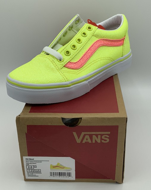 bright yellow vans old skool