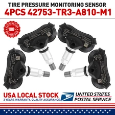 4PCS 42753-TR3-A810-M1 OE Tire Pressure Sensor Monitor TPMS Fits Honda CIVIC