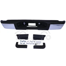 Chrome Rear Step Bumper For 2007-2010 Chevrolet Silverado Sierra 2500 3500 HD