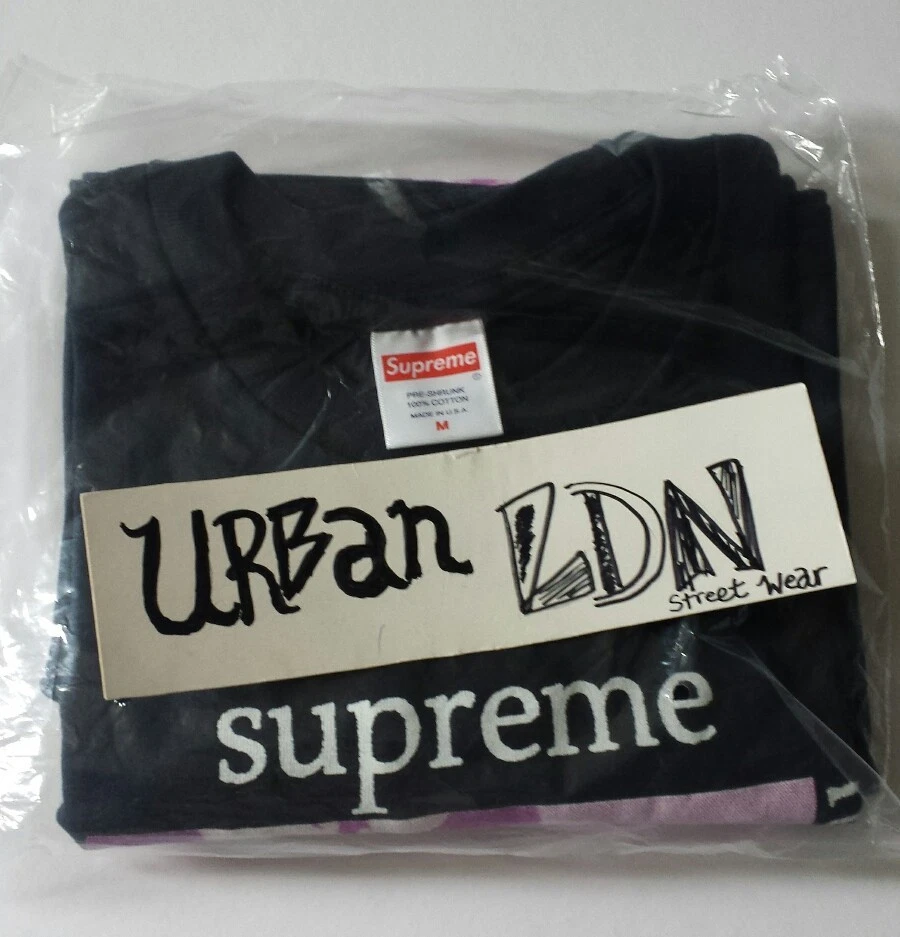T shirt Supreme Fu*k avec votre tête MOYEN bleu marine RARE