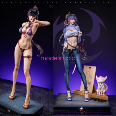 TS Studio Genshin Impact Raiden Shogun Model in stock EX FA Studio Recast 1/4