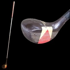 Spalding Tournament Queen Persimmonite 1 Wood RH Stainless Steel Shaft 43.5 in