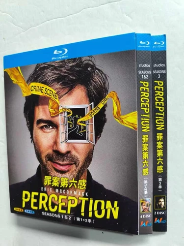 Perception Season (1-3): 6-Disc 1080P All RegionPlay Seal Box
