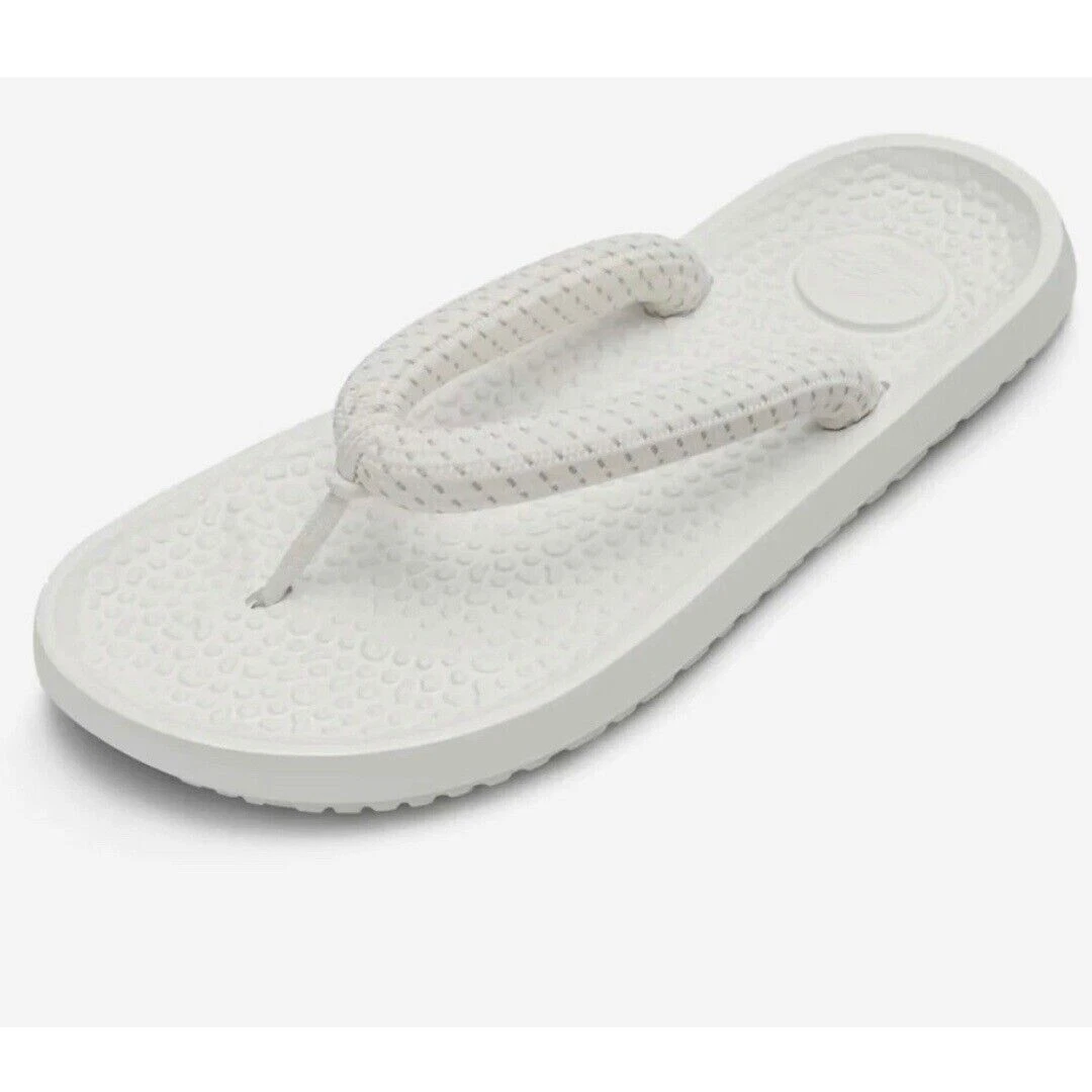 Allbirds Sugar Zeffer Blizzard White Mens 11 Womens 13 Flip Flops NEW