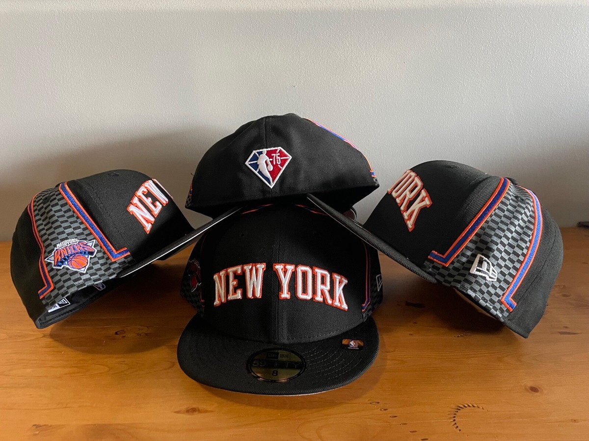 New Era NEW YORK KNICKS CITY EDITION 59FIFTY FITTED 60223829 BLACK