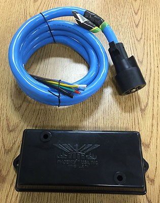 7 Way Trailer Wiring Repair Kit - Includes 6' Cold Weather Cable, Junction Box!!