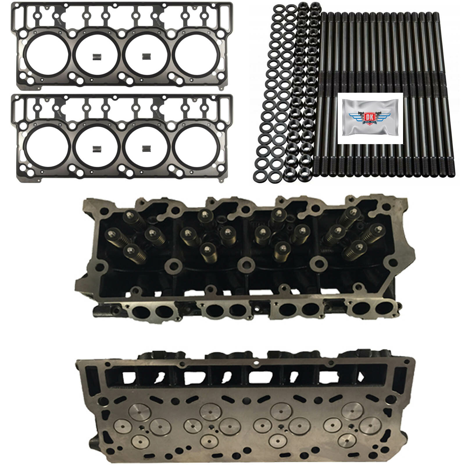 New 20mm Cylinder Heads Studs Mahle Head Gaskets Fits Ford