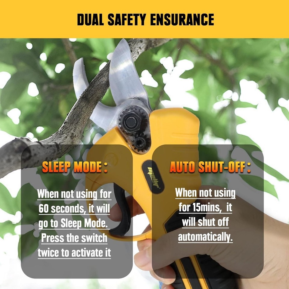 Electric Pruning Shears for DeWalt 20V Max Battery, Cordless Garden