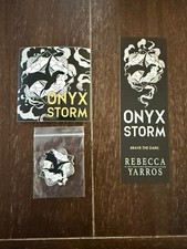 ONYX STORM PIN, BOOKMARK & STICKER PRE-ORDER ...