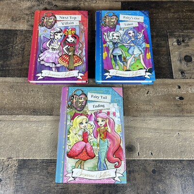 Ever After High Hardcover Books A School Story 1,4 & 6 Susanne Seffors