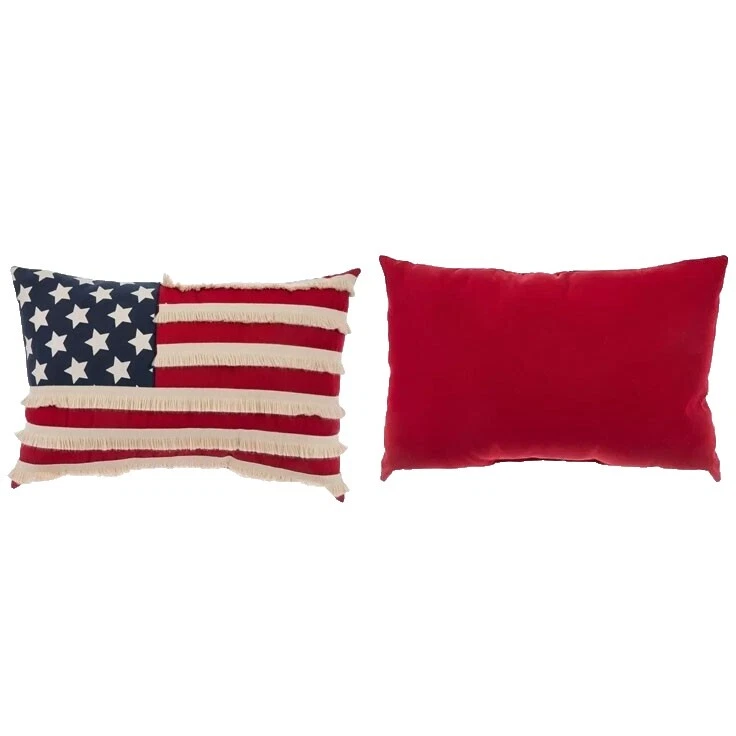 Rectangle Multicolor Patriotic Home Décor Pillows