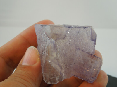 !! selten: Fluorit mit Gemmy Ecken und Phantomen aus Stonewall Mine (1327)