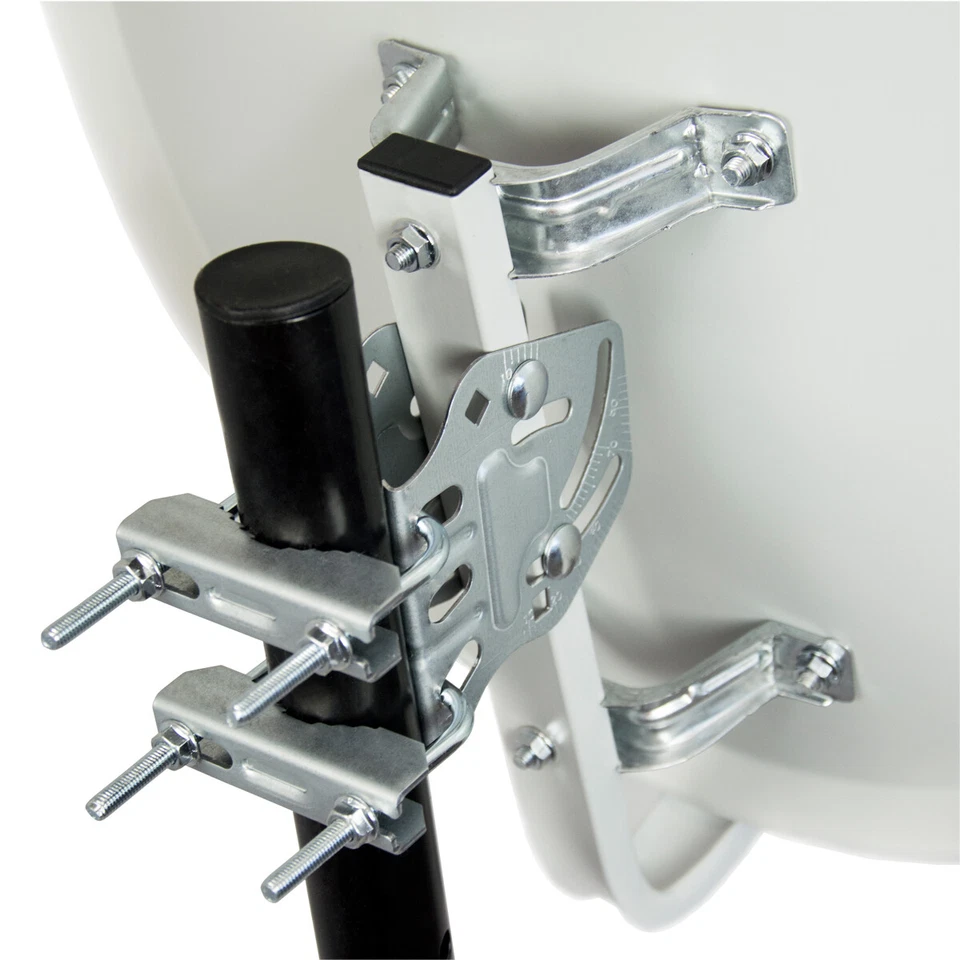 PremiumX mini SAT Anlage 45cm Satelliten Antenne Spiegel Schüssel Twin LNB 4K - Bild 4 von 4