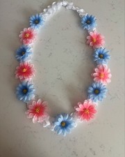 Flower Lei For Any Occasion/Birthday/graduation/baby Shower/Gender Reveal Lei