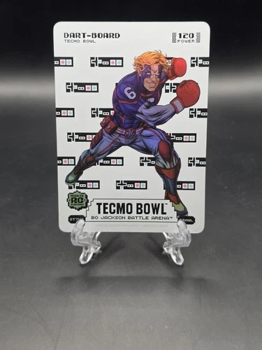 Tecmo Bowl Bo Jackson Battle Arena Dart-Board Jaxson Dart Rookie Sore Thumb BF