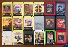 18 Quadraphonic 8 Track Lot Mama Lion Curtis Mayfield Isaac Hayes Untested AS IS