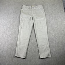 Democracy Jeans Women Size 4 AB Technology Lite Khaki Stretch Straight leg