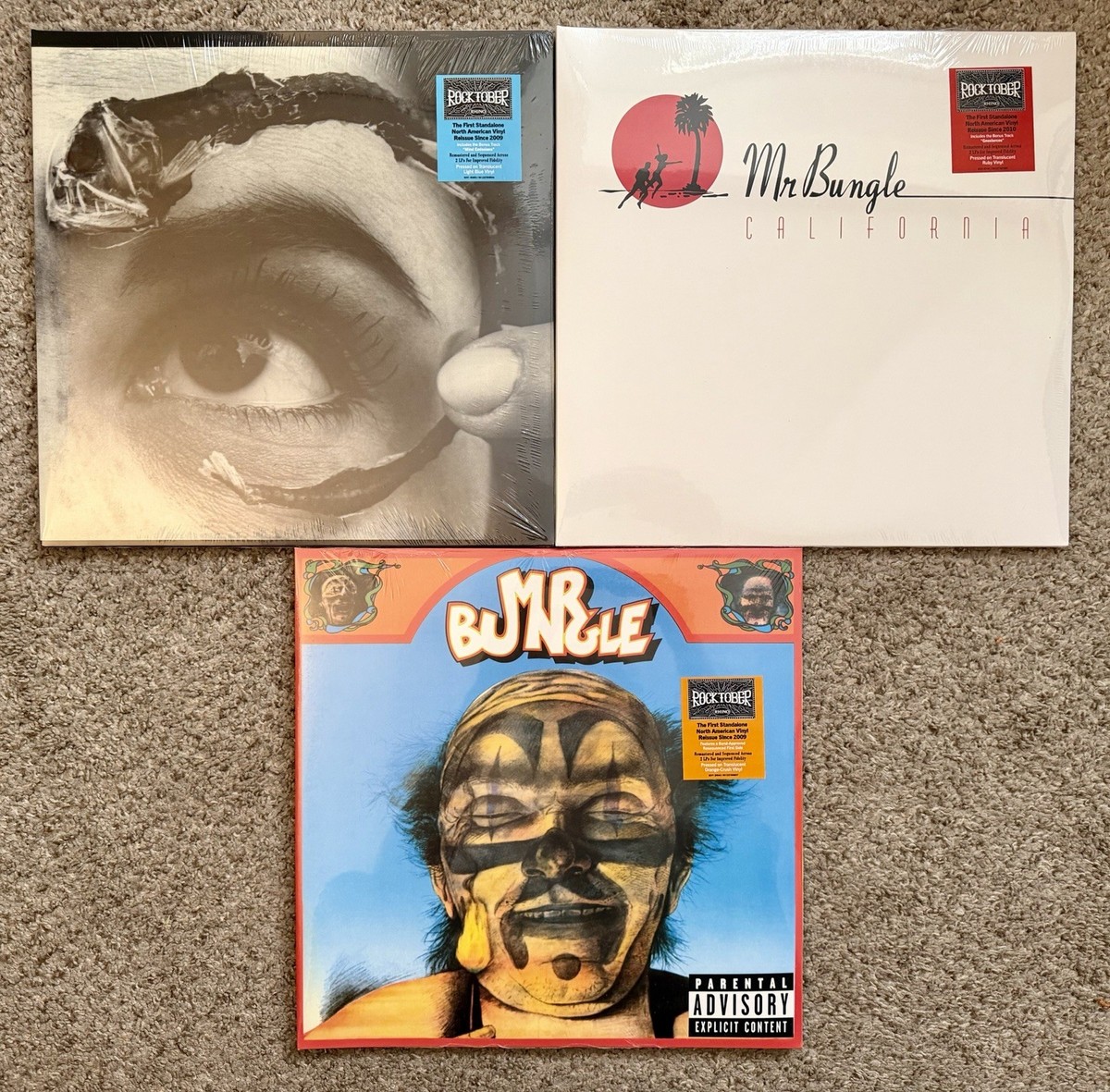 Mr Bungle COLORED Vinyl LP Bundle 6 LP's LIMITED California NEW