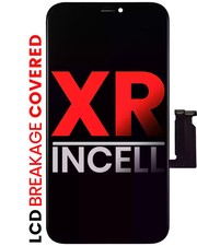 i Phone XR LCD Display Digitizer Replacement with Steel Plate For Black