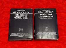 THESAURUS GRAN SOPENA de SINÓNIMOS y ANTÓNIMOS asociación de ideas Spanish A - Z