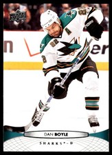 2011-12 Upper Deck #43 Dan Boyle San Jose Sharks Hockey Card