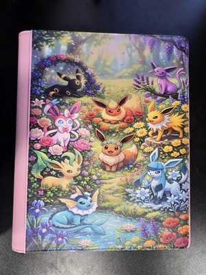 Eevee Umbreon Sylveon Espeon Flareon Vaporeon Jolteon Glaceon Pokemon binder