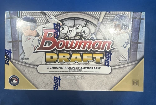 2024 Bowman Draft Baseball Jumbo Hobby Box 🔥🔥 Sealed 3 Autos Per Box