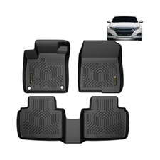 TPE All-Weather Floor Liners Mats Cargo Liners Compatible with Honda Accord S...