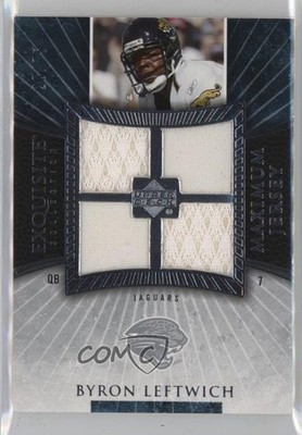 2006 Upper Deck Exquisite Collection Maximum Jersey 20/75 Byron Leftwich 18er