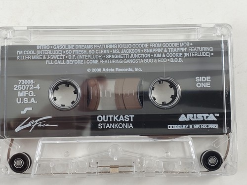 OUTKAST STANKONIA Cassette Tape OG 2000 Rap Hip-Hop Tested - Picture 3 of 5