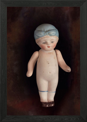 Kewpie Style Puppe Gerahmtes Wandbild Poster Leinwanddruck Bild
