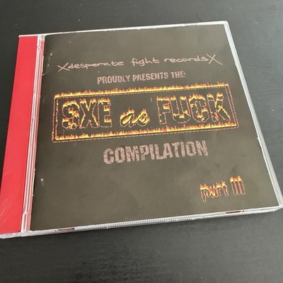 Straight Edge SXE AS FUCK Pt 3 Compilation CD Hardcore Umea Victory Refused XXX