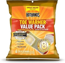 HotHands Toe Warmers - Long Lasting Safe Natural Odorless Air Activated...