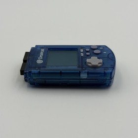 Official Sega Dreamcast Clear Blue VMU HKT-7000 Memory Card