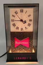 掛け時計　ウォールクロック　スキットル型　Budweiser Budweiser Clock for sale | eBay