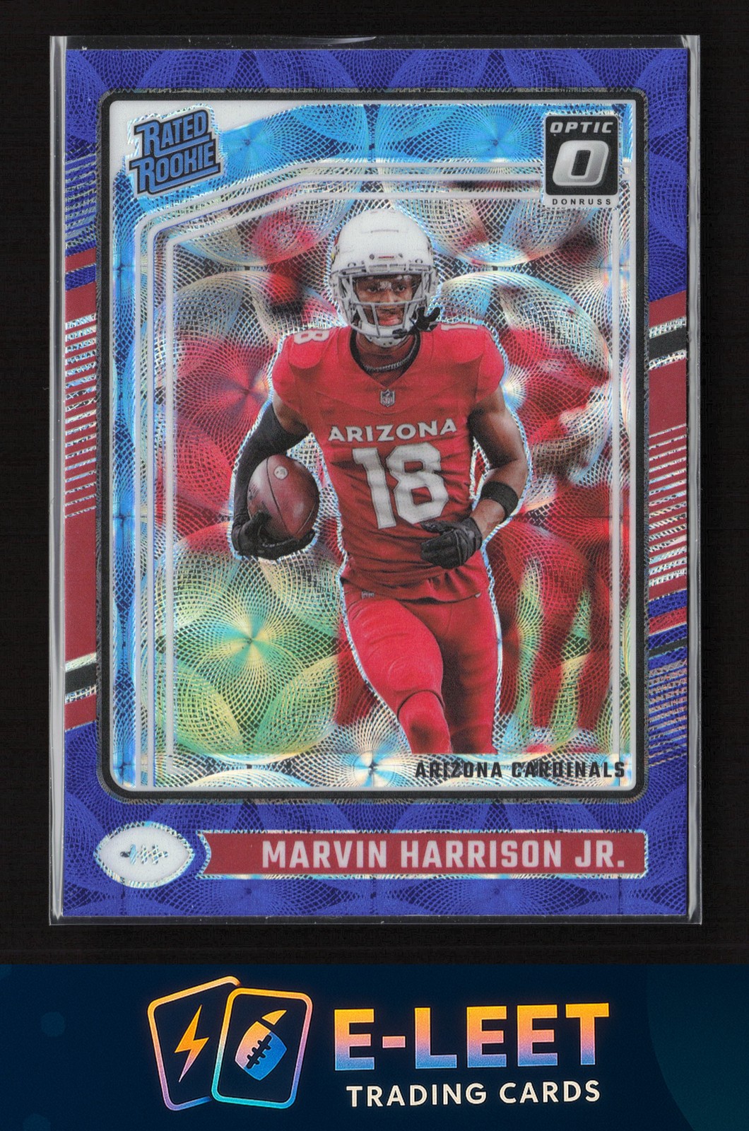 2024 Donruss Optic Marvin Harrison Jr. Blue Scope #276