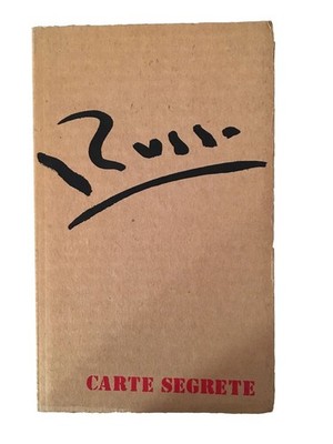 Mario Russo Selbstporträt Nr. 18 - AA.vv. - Secret Cards - 1974 - handsigniert