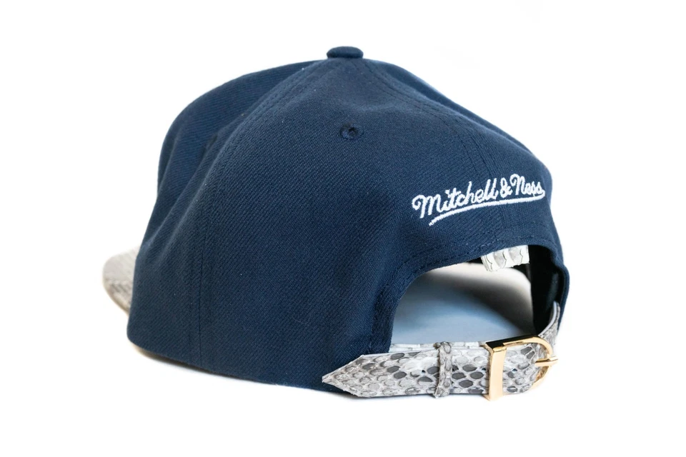 Mitchell & Ness New York Yankees Basic Logo Python Hat - Just Don Style Hat - Image 2 of 2