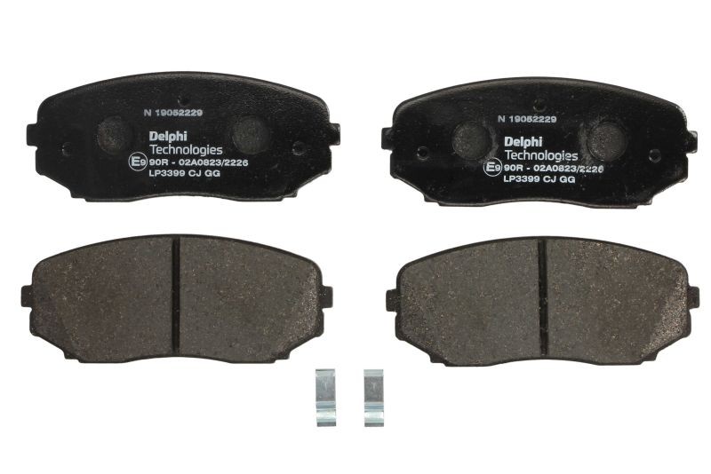 Für DELPHI LOCKHEED HAMULCE LP3399 BRAKE PAD AXLE SET MITSUBISHI - Bild 4