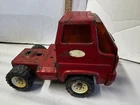 Vintage 1960's Tonka Cab Over Car Carrier Semi Truck, Pressed Steel