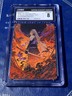 Final Fantasy Art Series #35 Nibelheim Aflame Gold Stamped Signature CGC 8